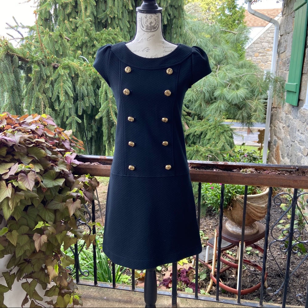 Juicy Couture button front shift dress